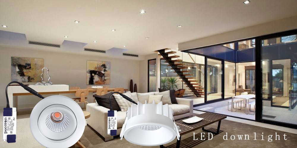 LED downlights for homes are more convenient to illuminate as you want