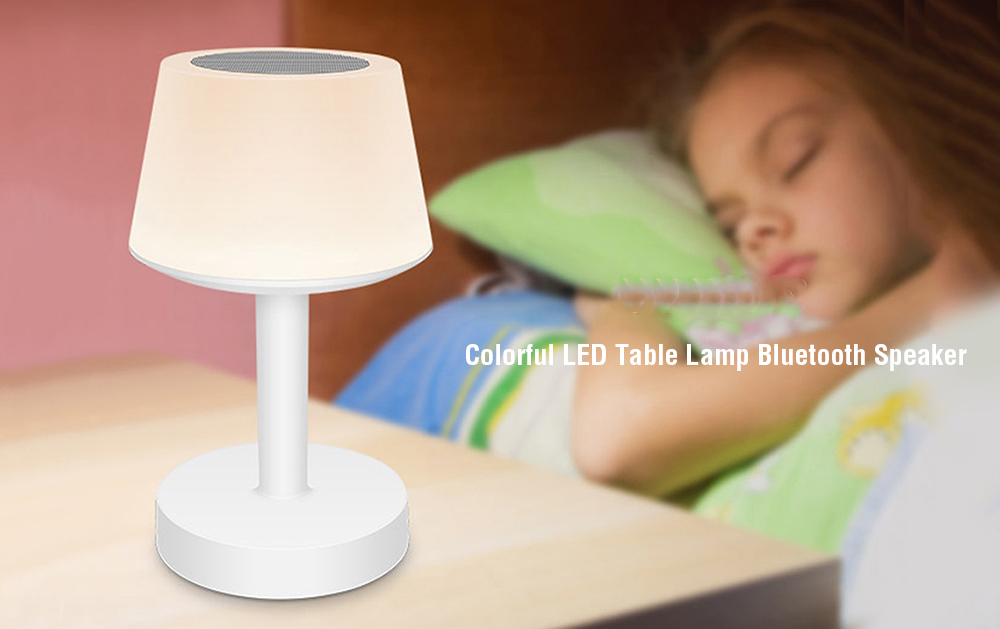 table lamp with bluetooth speaker